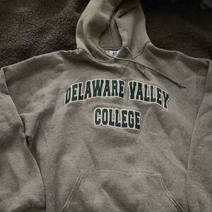 Delaware Valley College Gray Hoodie